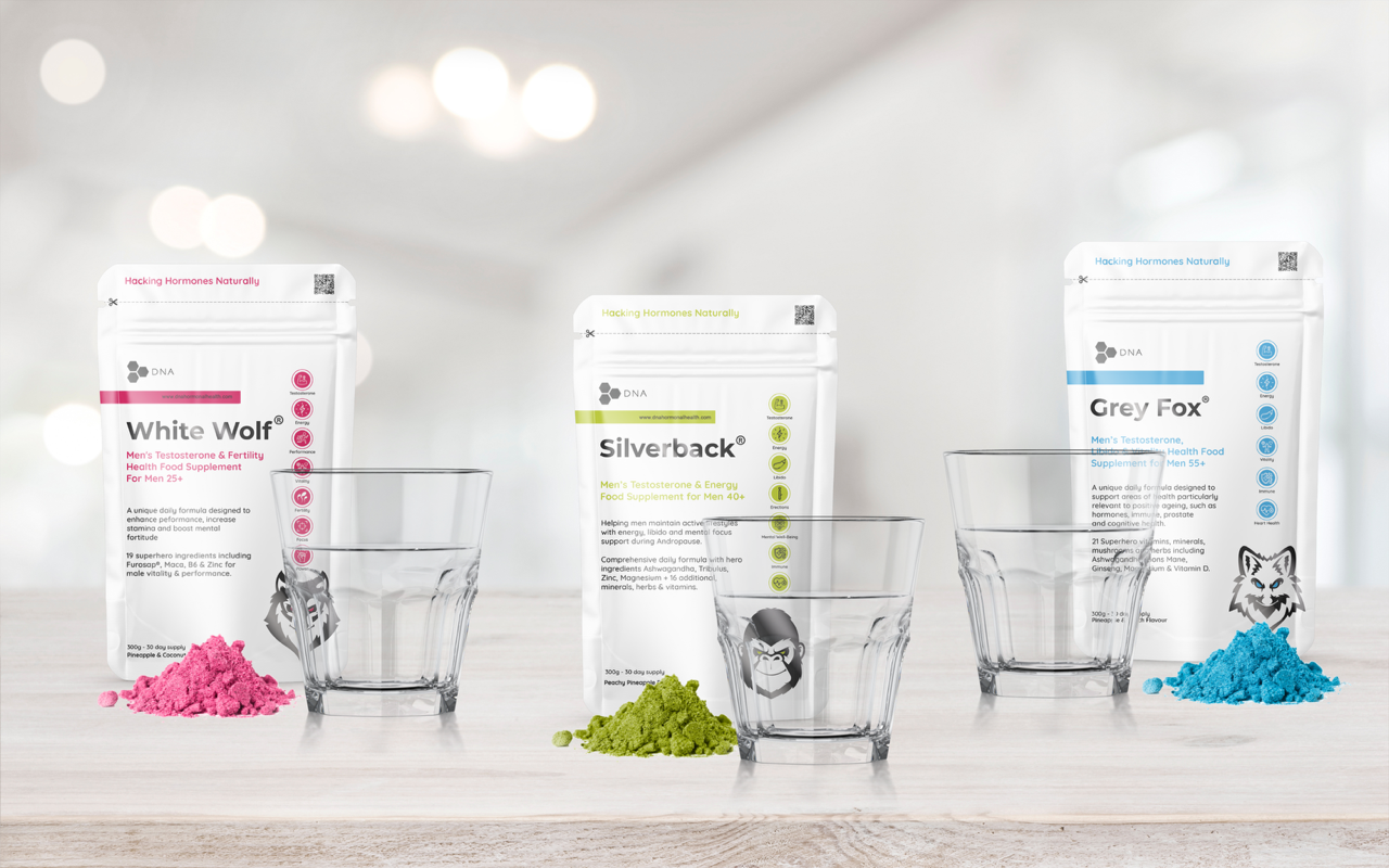 New range of supplements for andropause and menopause